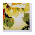 Contemporary Painting Flowers Style Made by Machine Area Rug Carpet in Multicolor Discount