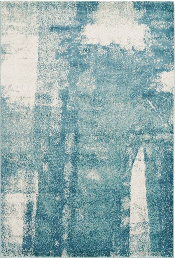 Unigue Teal Area Rug Fashion