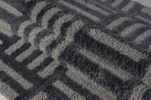 Okanagon Micro-Polyester Shaggy Area Rug Discount