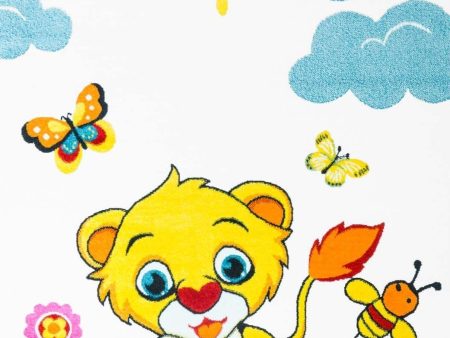 Moda Kids Lion Area Rug Online now