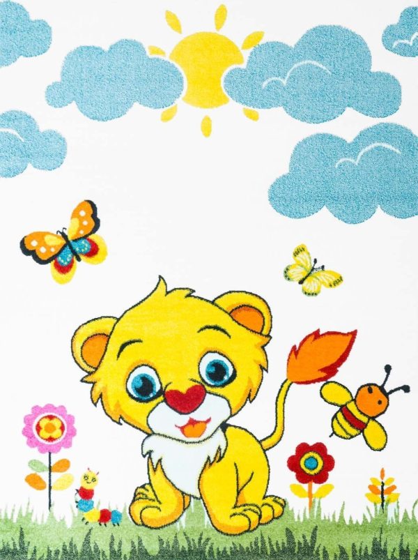 Moda Kids Lion Area Rug Online now