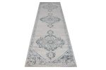 Miranda Persian Traditional Ivory Blue Area Rug 2 7  X 4 11  (Approx. 3 by 5 feet) for Entrance, Hallway, Balcony For Discount