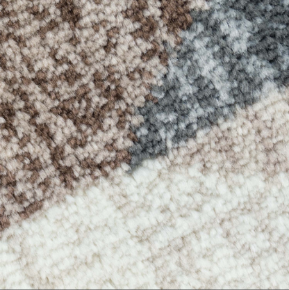 Vintage Chevron Beige Brown Area Rug Online now