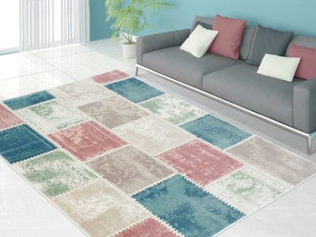 Vintage Multicolor Area Rug Supply