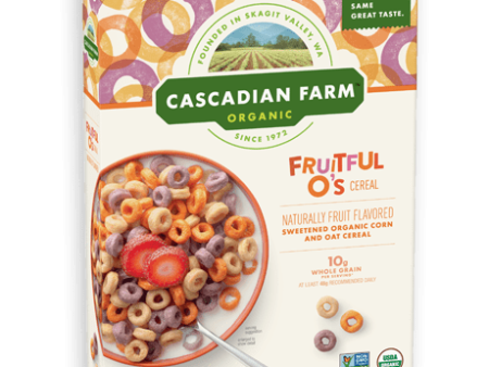 Cascadian Farm Fruitful Os Cereal Og 10.2 Oz Online now