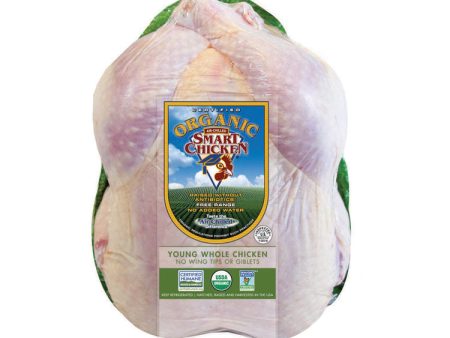 Smart Chicken Organic Whole Chicken (price per lb) - they are usually around 4lbs For Cheap