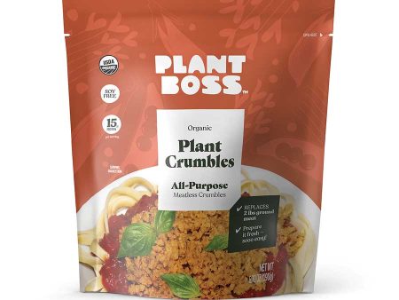 Plant Boss Org Meatless Crumbles 3.35oz For Sale