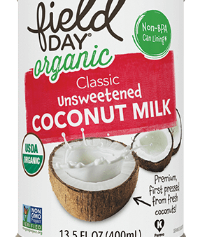 Field Day Unsweetened Coconut Milk Og 13.5 Oz Sale