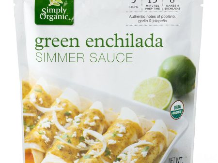 Simply Organic Green Enchilada Simmer Sauce 8oz Discount