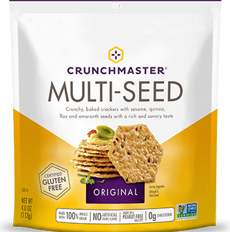 Crunchmaster Muti Seed Crackers Original 4 Oz Cheap