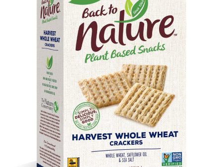 Back To Nature Harvest Whl Wheat Crkrs 8.5 Oz Fashion