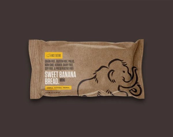 Base Culture Sweet Banana Bread Mini 3.2 Oz Online