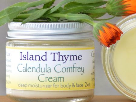 Calendula Comfrey Cream Island Thyme Online Sale