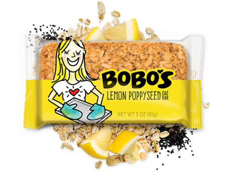 Bobos Oat Bar Lemon Poppy Seed Ogc 3 Oz Online now