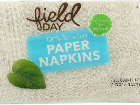 Field Day Paper Napkins 1ply 250 Ct Online Hot Sale