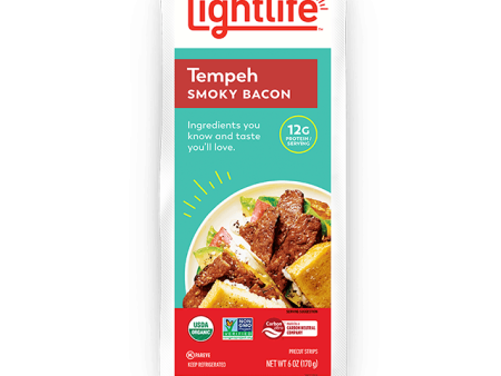 Lightlife Org Smokey Bacon Tempeh Strips 6oz For Discount