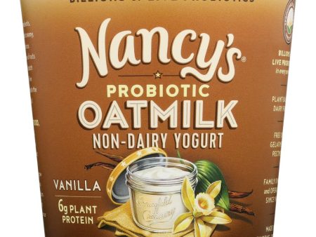 Nancys Oatmilk Yogurt Vanilla 24 Oz Online Hot Sale