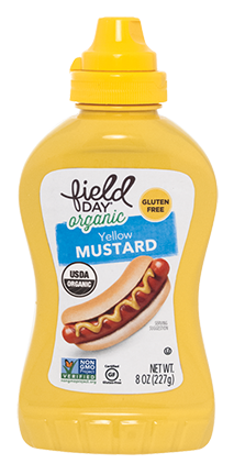 Field Day Yellow Mustard Og 8 Oz Sale