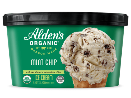 Aldens Ice Cream Mint Chip Og 48 Oz Supply