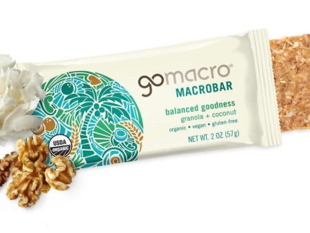 Gomacro Macrobar Granola Coconut Og 2 Oz Cheap