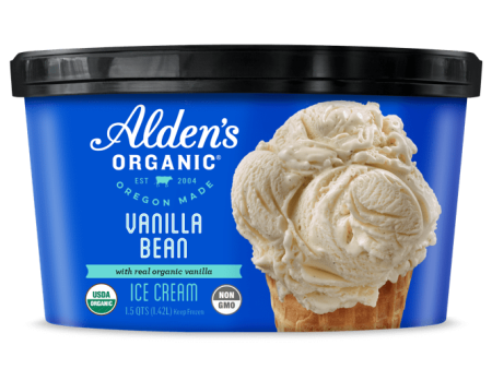 Aldens Vanilla Bean Ice Cream Og 48 Oz Hot on Sale