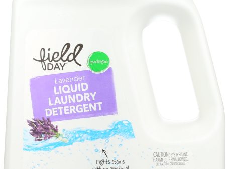 Field Day Lavender Liquid Laundry Dtrgt 100oz Online Sale