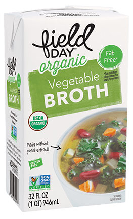 Field Day Vegetable Broth Lw Sdm Og 32 Oz Online