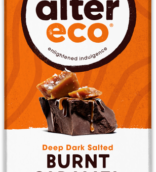 Alter Eco Burnt Caramel Dark Choc Og 2.82oz For Cheap