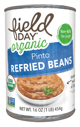 Field Day Veg Refried Beans Og 15 Oz Online now