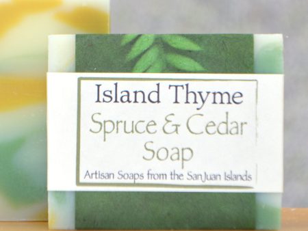 Island Thyme Spruce & Cedar Soap Fashion