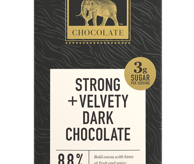 Endangered Dark Choc 88% Cocoa (panther) 3 Oz Fashion