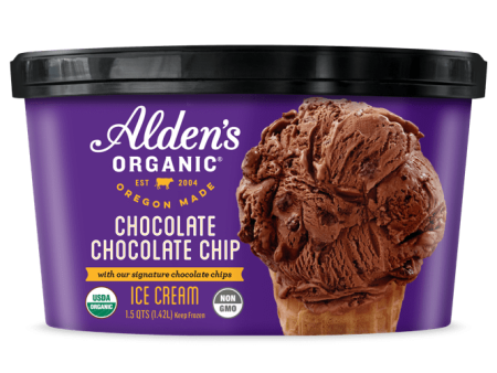 Aldens Chocolate Choc Chip Ice Cream Og 48 Oz Online now