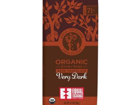 Equal Exchange Very Dark Choc Bar Og 2.8oz Online