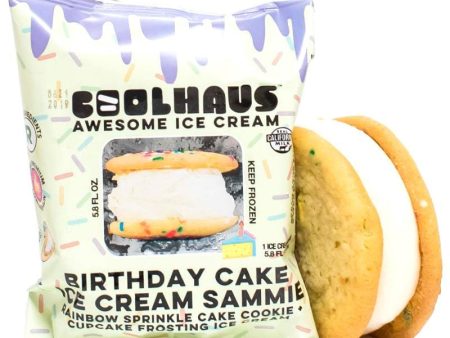 Coolhaus Bday Cake Ice Crm Sndwch Ogc 5.8 Oz Online now