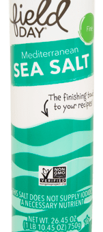 Field Day Mediterranean Sea Salt Fine 26.5 Oz For Sale