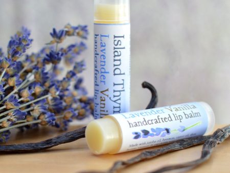 Lavender Vanilla Lip Balm-Island Thyme Cheap